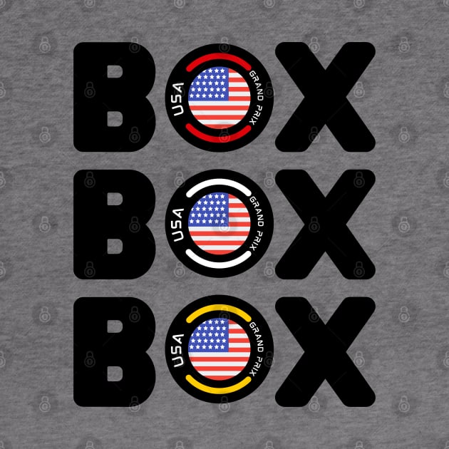 Box box box -UNITED STATES GRAND PRIX by Myartstor 